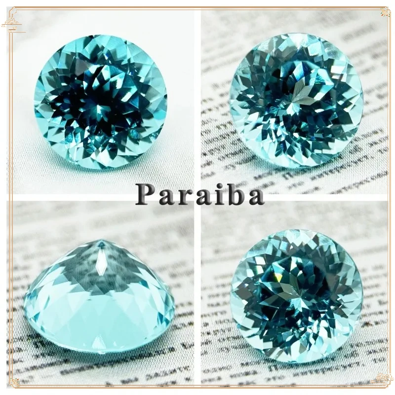 

Lab Grown Sapphire Round Cut Ruby 7x7mm Various Colors Loose Gemstone For DIY Ring Necklace Earrings Selectable Certificate