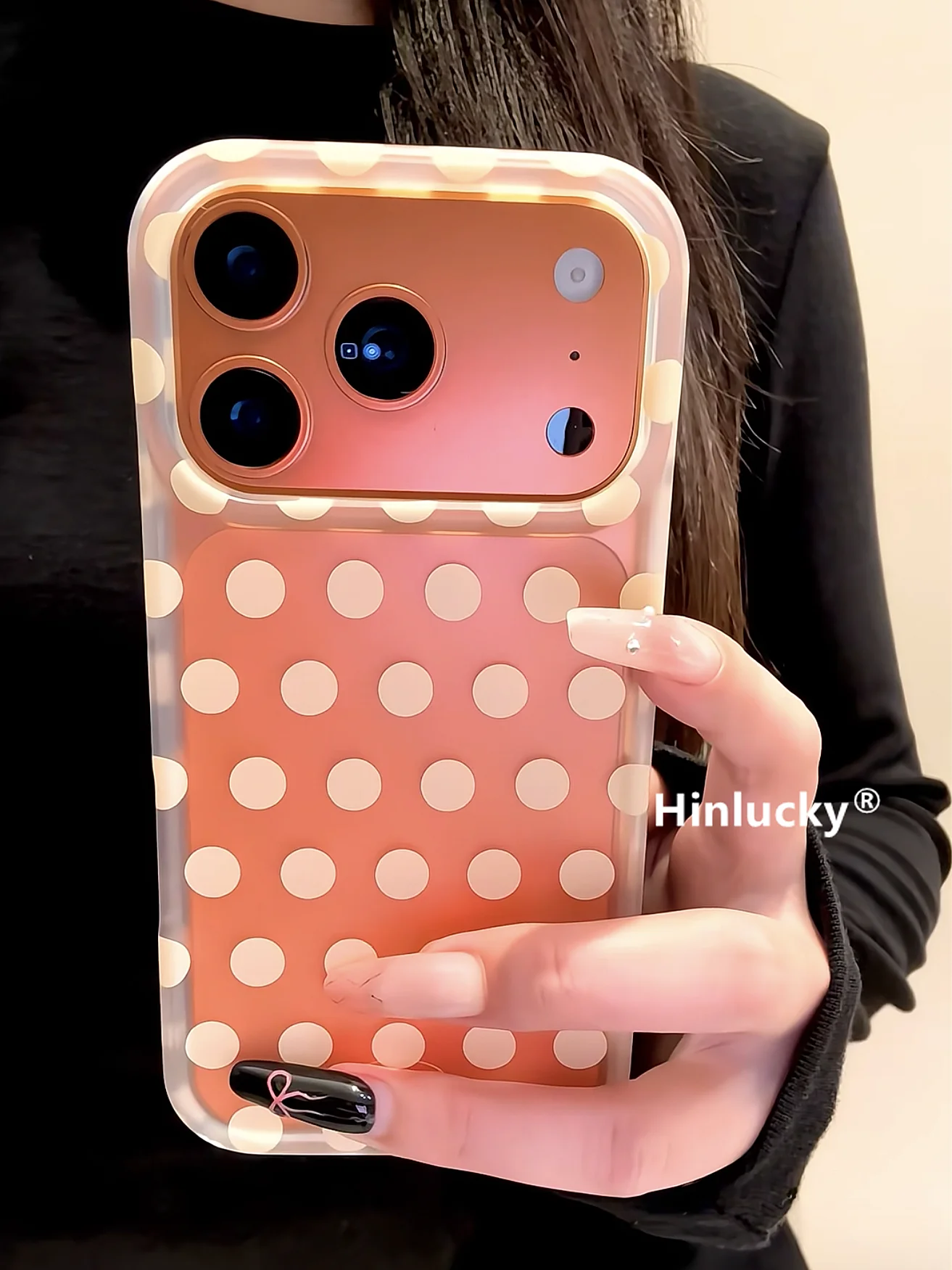 Funda de Teléfono Coreana con Diseño de Puntos Amarillos, Estilo Y2K, para iPhone 17, 16, 15, 14, 13, 12, 11 Pro, XR, XS, X Max, 7, 8 Plus, MINI