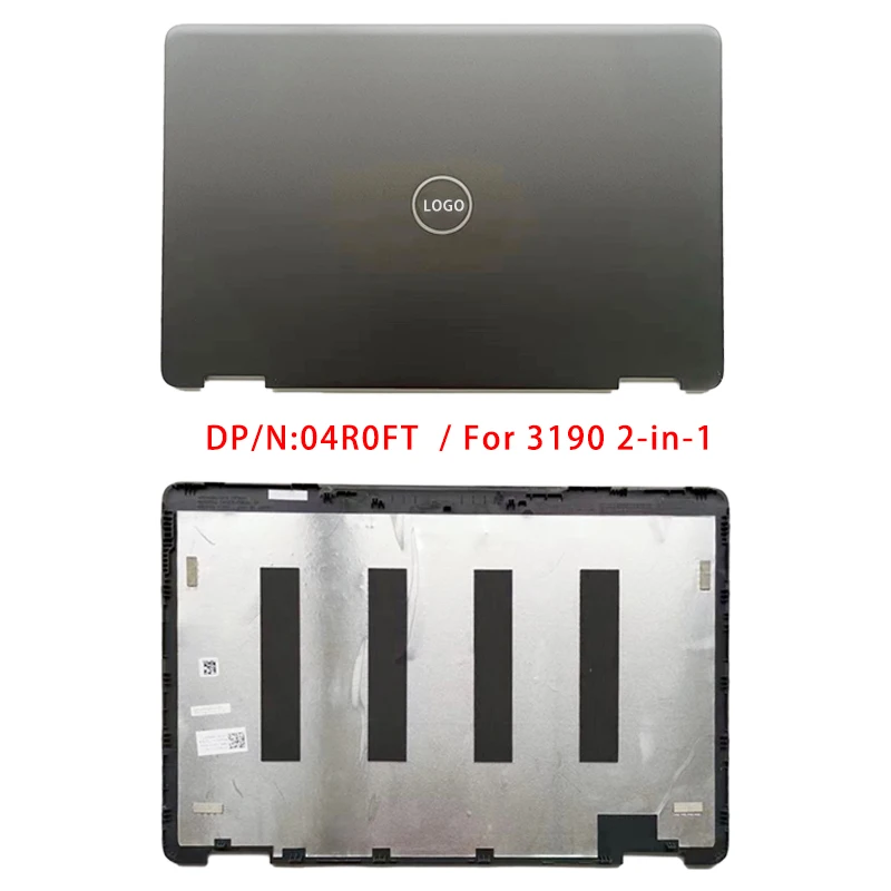 Imagem -03 - Acessórios para Laptop para Dell Latitude 11 3190 em Lcd Tampa Traseira Palmrest Fundo com Logotipo 04r0ft 00g935 017mhw Novo