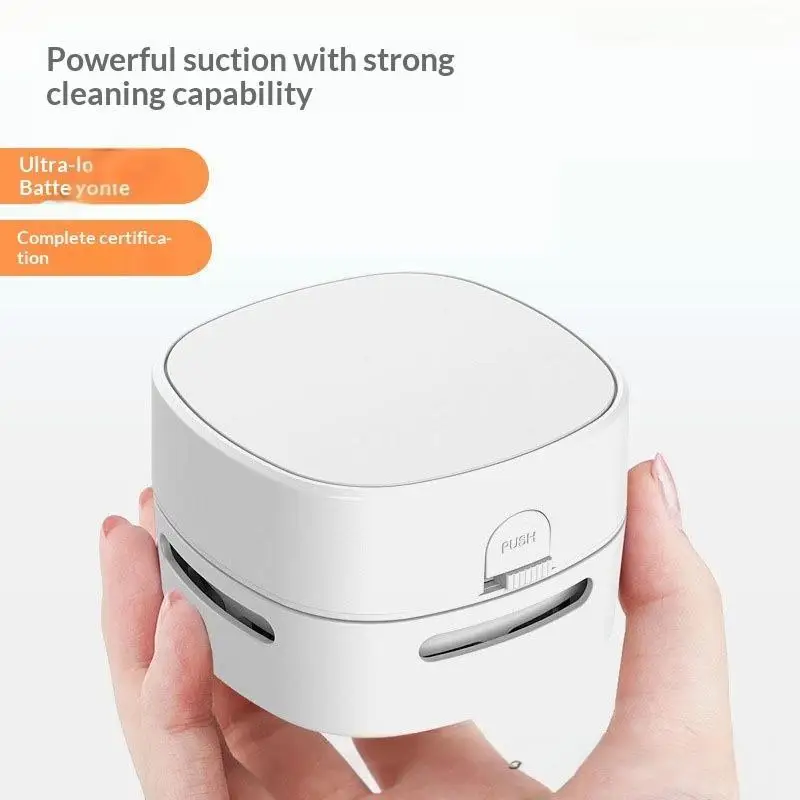 HOMEFISH 2025 Handheld Desktop Vacuum Cleaner High Suction Portable Car Pencil Cleaner for Students New Model