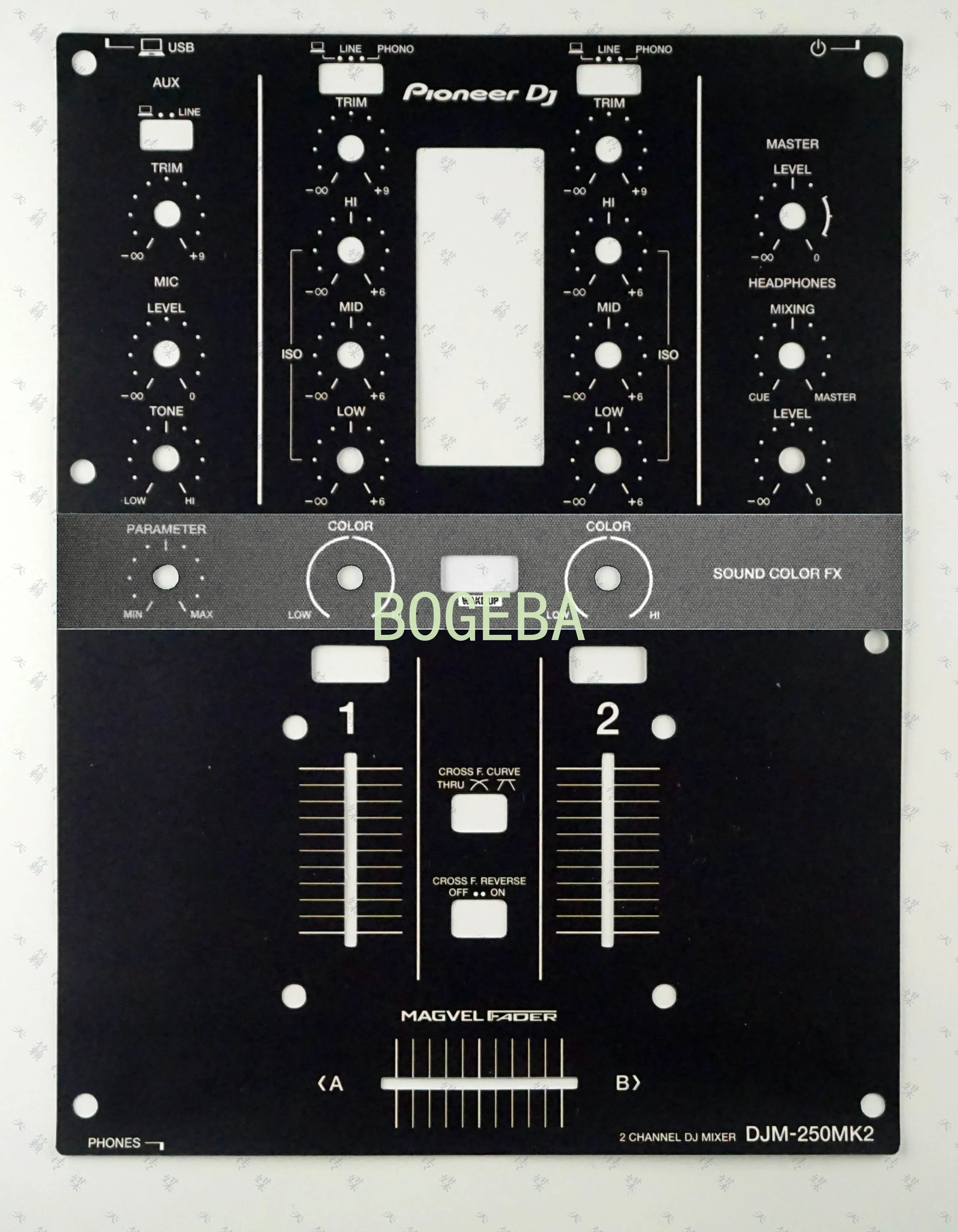 

DJM-250 MK2 mixing console protective film pioneer colorful film pattern can be customized individually