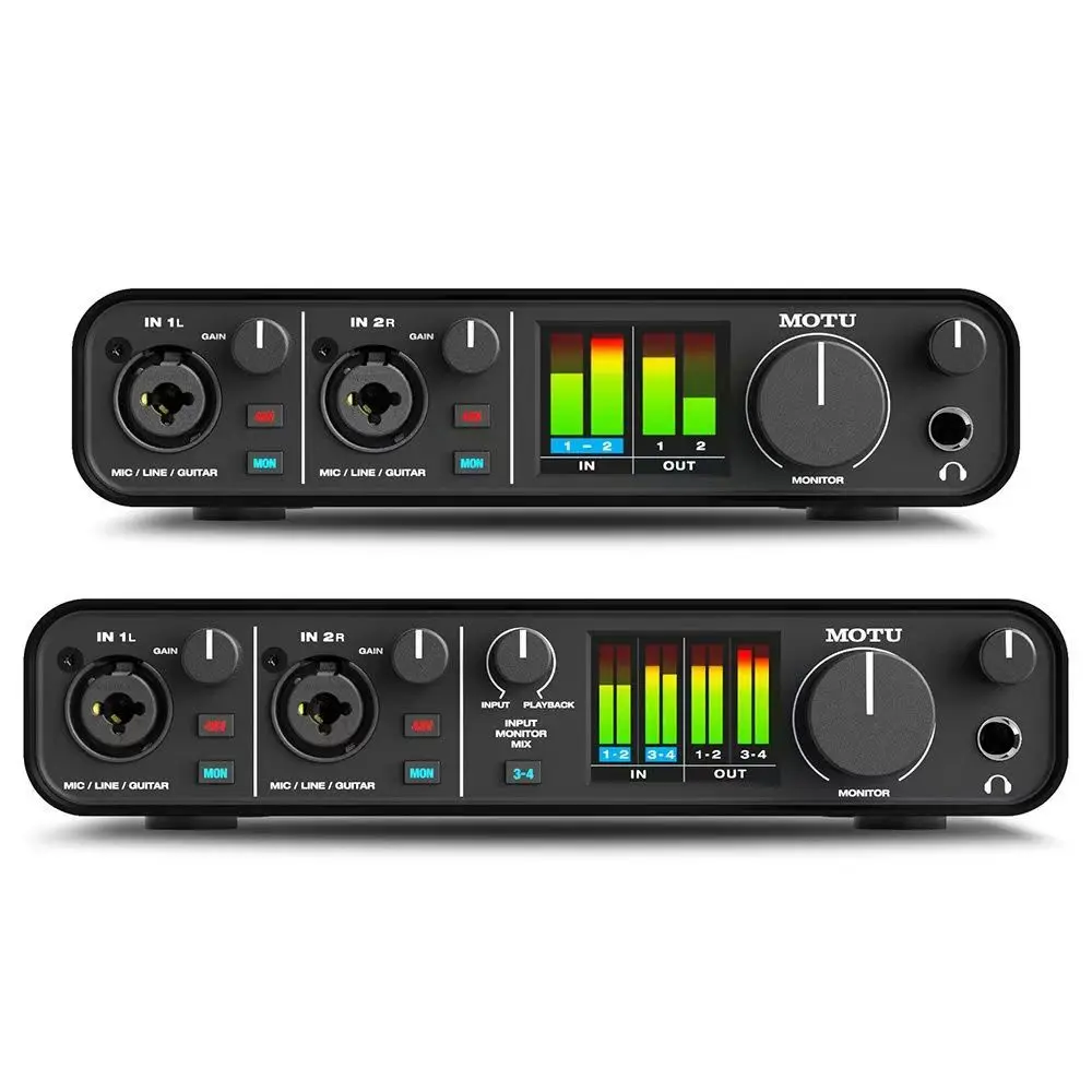 MOT U M2 M4 USB Sound Card External Recording & Mixing Audio Interface For Musical Instrument Accessories