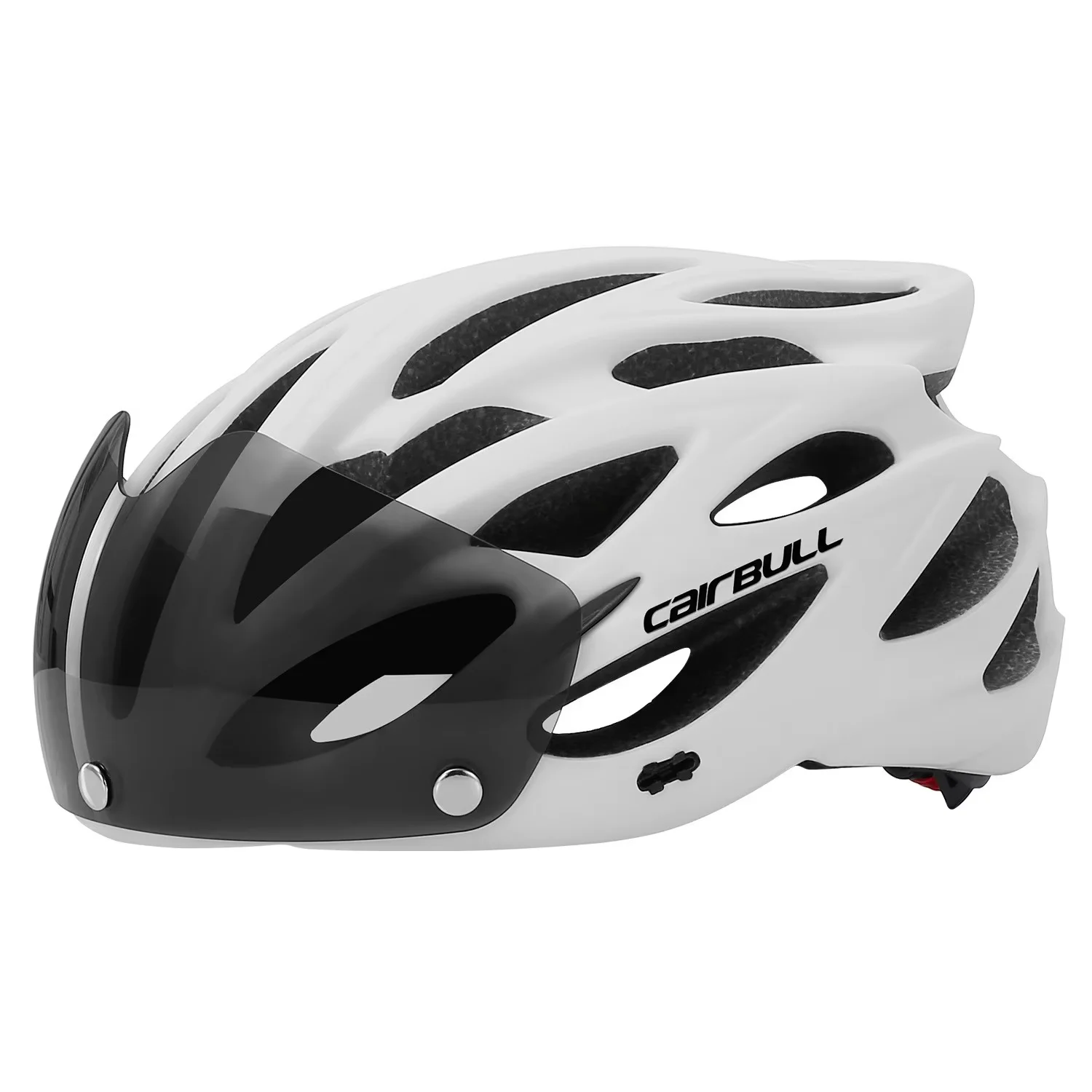 Wildside Ultralight Cycling Safety Helmet Outdoor Bicycle Helmet with Taillight Removable Lens Visor Mountain Road Bike Helmets