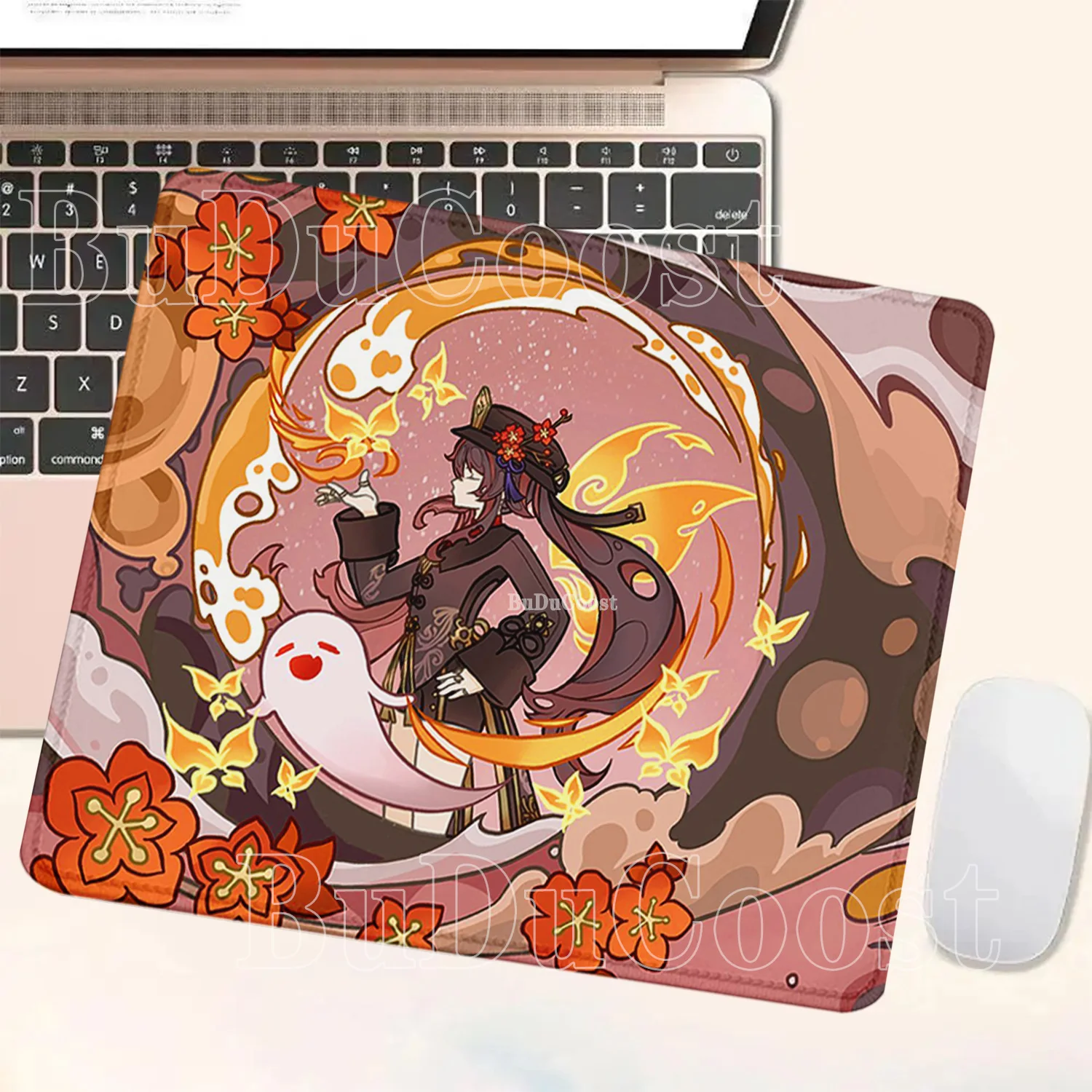 HD Printing Small sizes Mouse Pad Genshin Impact Rubber Gaming computer Keyboard Office Non-slip Mousepad Game overlock Desk Mat