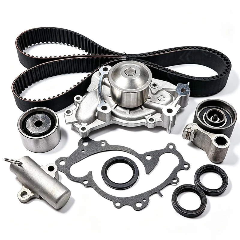 #￥for1356809080 1350362030 1350520030 Timing Belt Kit W/ Water Pump Hydraulic Tensioner IdlerPulley PumpGasket 01-10 3.0/3.3L V6
