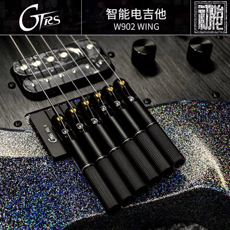 MOOER GTRS W902 Headless Intelligent Electric Guitar Built In Bluetooth Multi Effect