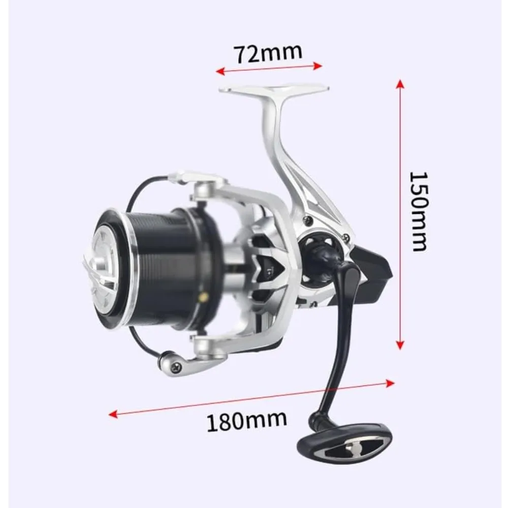 Long Throw Wheel Oblique Cup Easy To Throw Smooth Rotation Fishing Wheel Line Cast Rod Anchor Rod Anchor Wheel