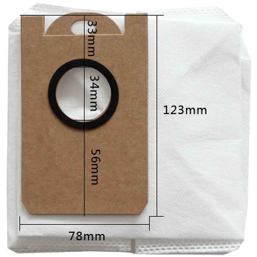 5 Washable Dust Bags Compatible with For IMILAB V1 Vacuum Cleaner M7 MAX Replacement Filtration Set for Ongoing Home Use