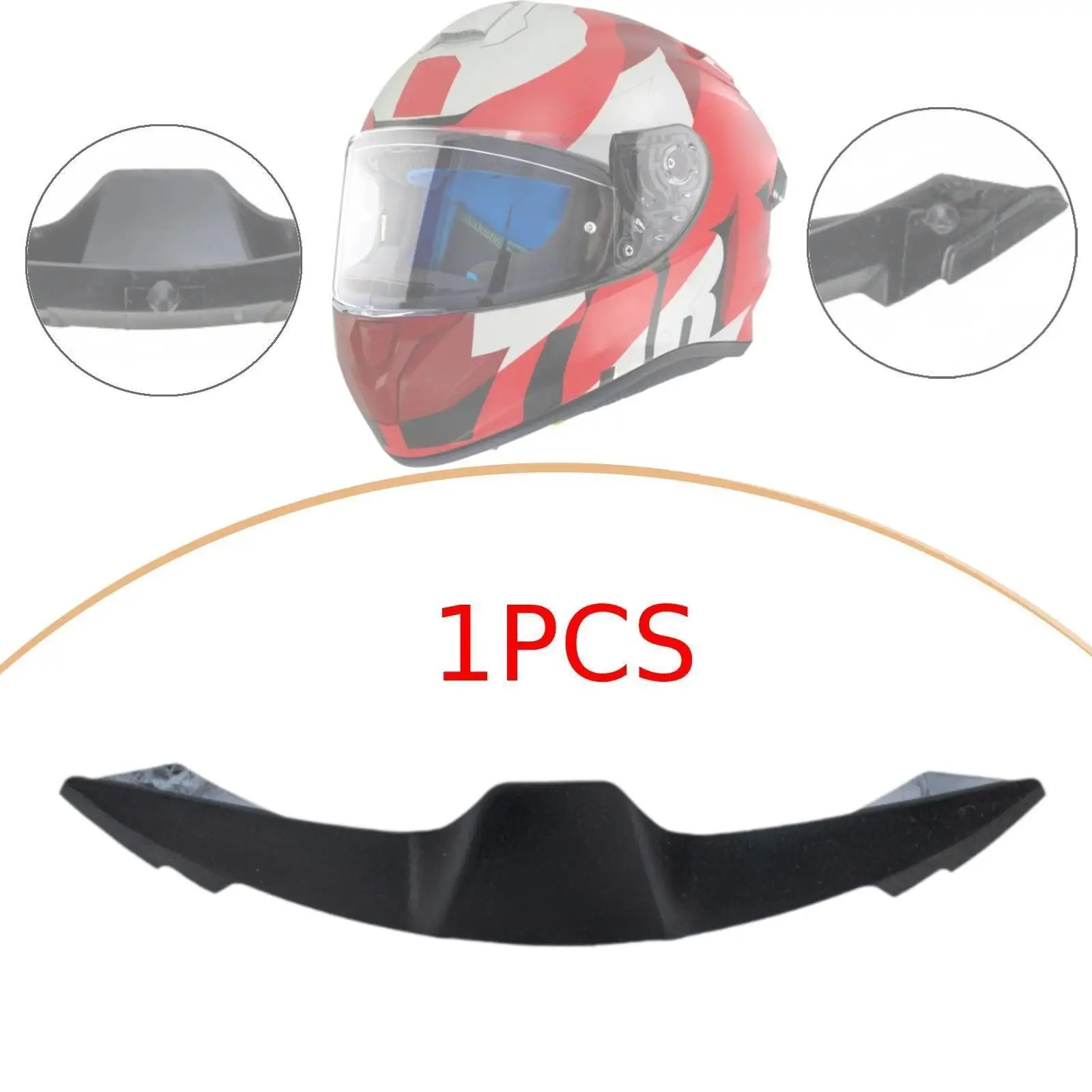 Helmet Nose Shield Replacement Durable Plastic Nose Protector Accessory for TARGO Pro Wind Reduction and Comfort 2