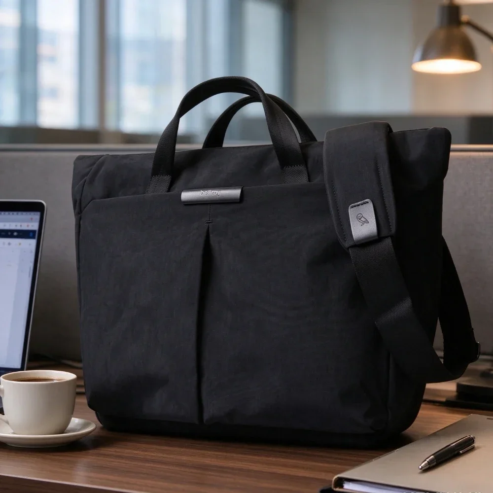 Bellroy Tokyo Messenger Bag 14L Travel Commuter Laptop Shoulder Bag Water Resistant Business Office Crossbody Bag for Men Women