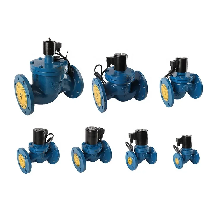 Pilot Operated Solenoid Valve Compact 220V  24V SS Brass Normally Closed High Pressure   Electrical  