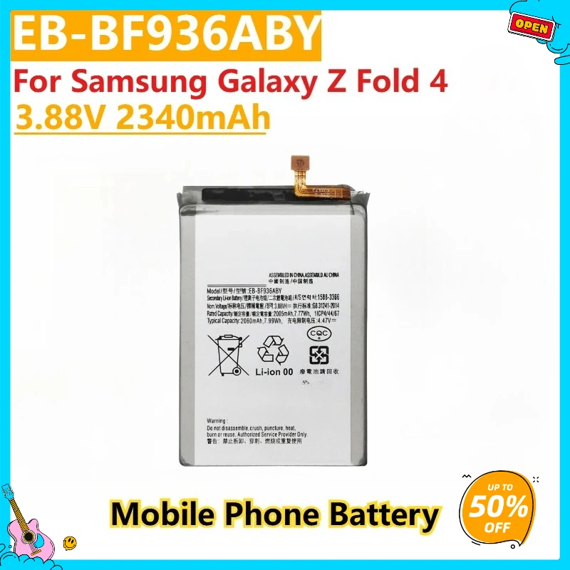 

New Replacement Mobile Phone Battery EB-BF936ABY EB-BF937ABY 3.88V 2340mAh for Samsung Galaxy Z Fold 4 High Quality