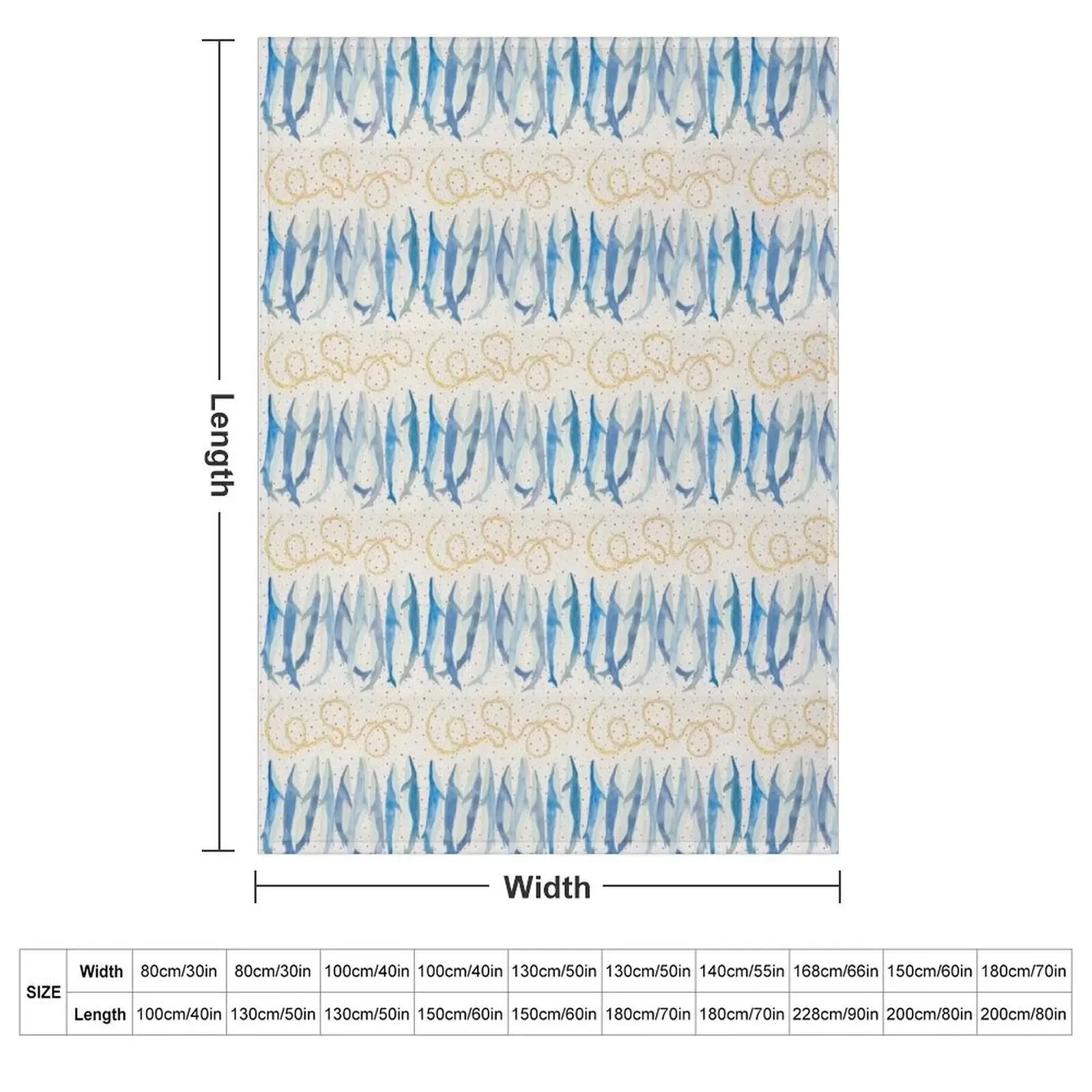 Fin Whales Praying Throw Blanket Stuffeds Shaggy Blankets