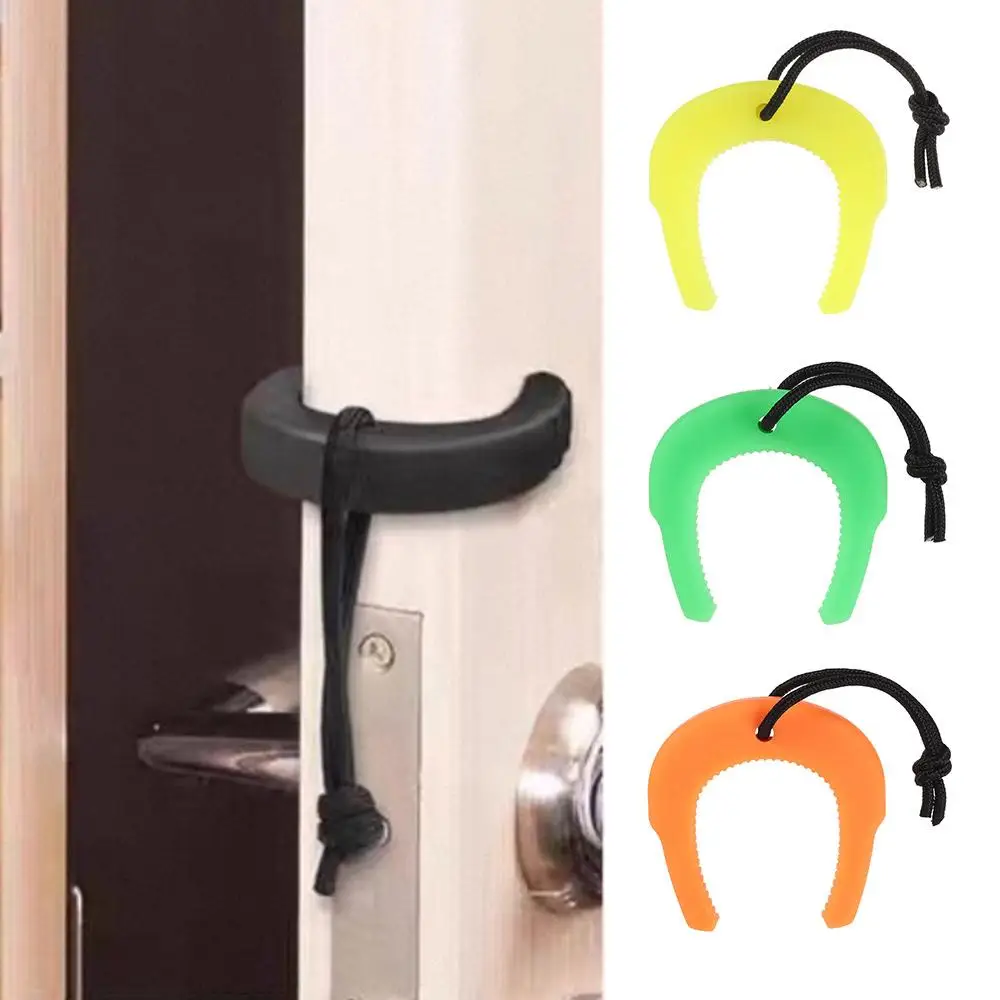 

High Quality Rubber Door Jam Firefighter Gear Easy to Use Rubber Door Stopper Wedge Firefighter Wedge Door