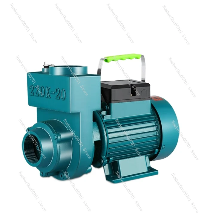 Self-priming pump 220V household large-flow clean water pump Agricultural sewage septic tank sewage centrifugal pump