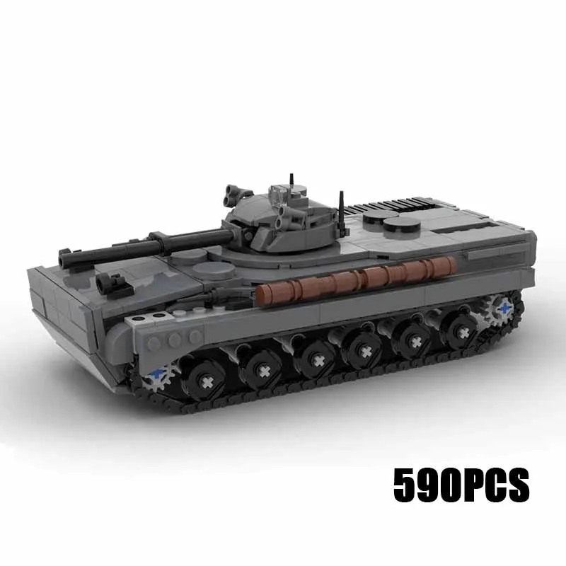 Military Weapon Model Moc Building Bricks BMP 3 Military Tank Technology Modular Blocks Gifts Christmas Toys DIY Sets Assembly