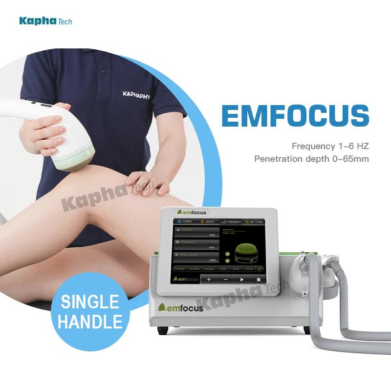 emfocus FSWT Focused Wave For Rehabilitation And Pain Relief Physiotherapy Machine