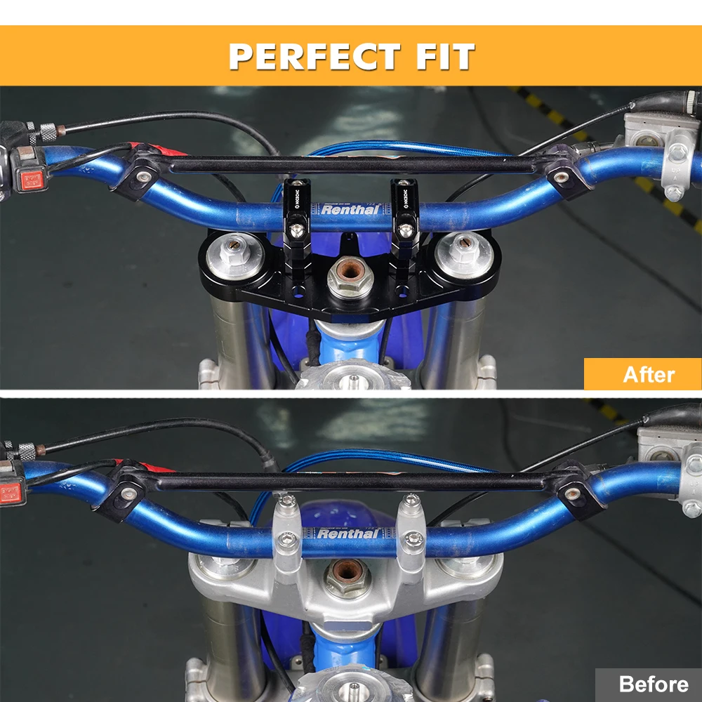 

NICECNC For Yamaha YZ85 2002-2022 2021 2020 YZ80 1993-2001 YZ 85 80 Motorcycle Front Fork Lowering Triple Tree Upper Top Clamp