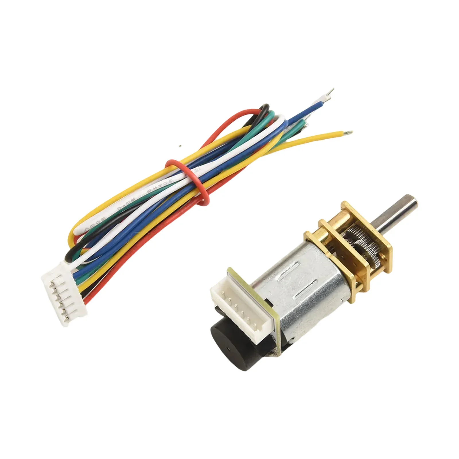 Sleek Design Of The Encoder Driven Gear Motor Optimized To Perform Efficiently Within Small Robotic Frameworks