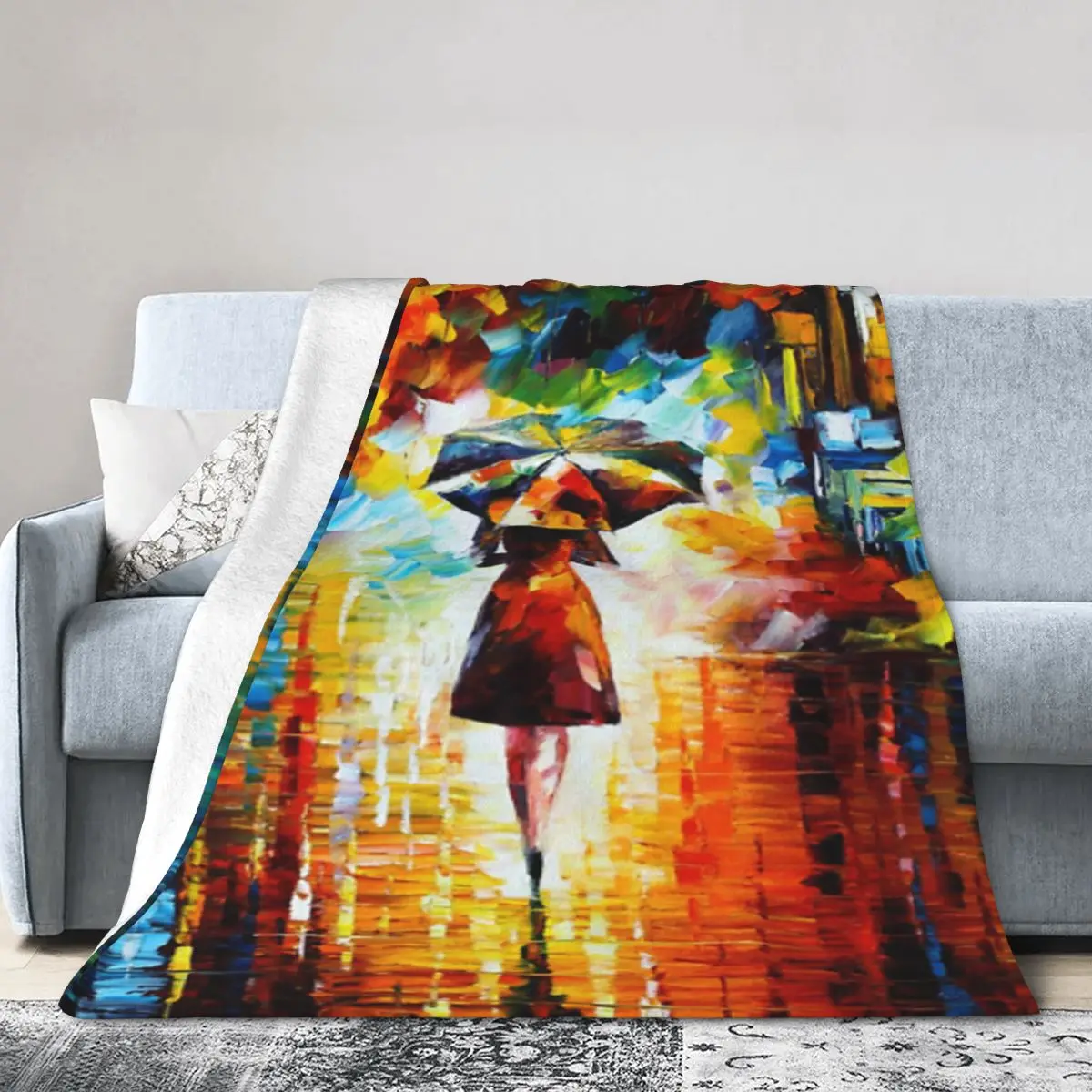 Принцесса от дождя — Ультрамягкое одеяло из микрофлиса Леонида Афрем