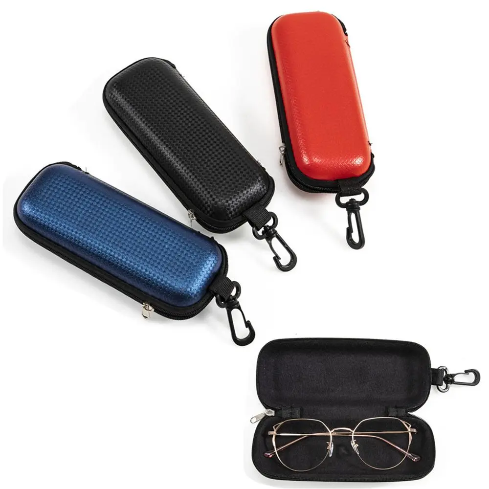 Vintage Zipper Portable Eyeglasses Accessories Glasses Holder Glasses Box Eyeglasses Case