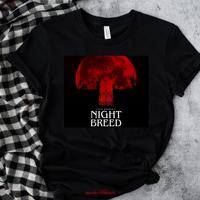 NIGHT BREED T Shirt  Clive Barker Iconic Horror Film 1990 Midian long or short sleeves