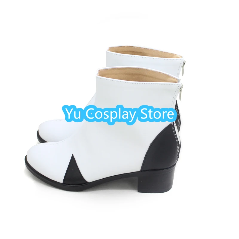 Ayanami Rei Cosplay Shoes EVA Cosplay Boots PU Leather Shoes Halloween Carnival Prop Custom Made