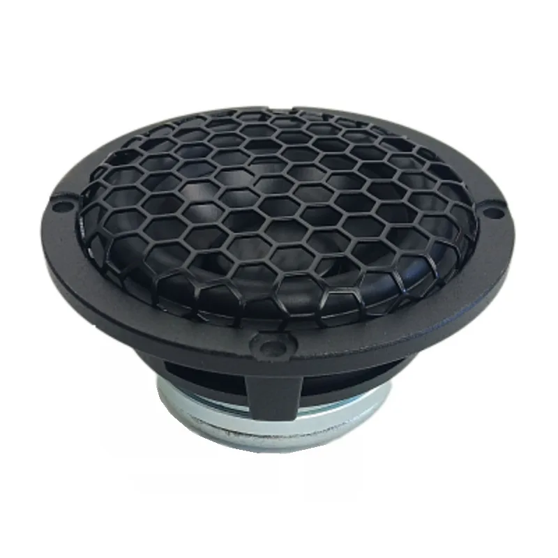 aluminum-hifi-35-inch-rms-20w-4ohm-8ohm-87db-25-core-full-range-neodymium-car-audio-midrange-speaker-with-grill-1pcs-speaker