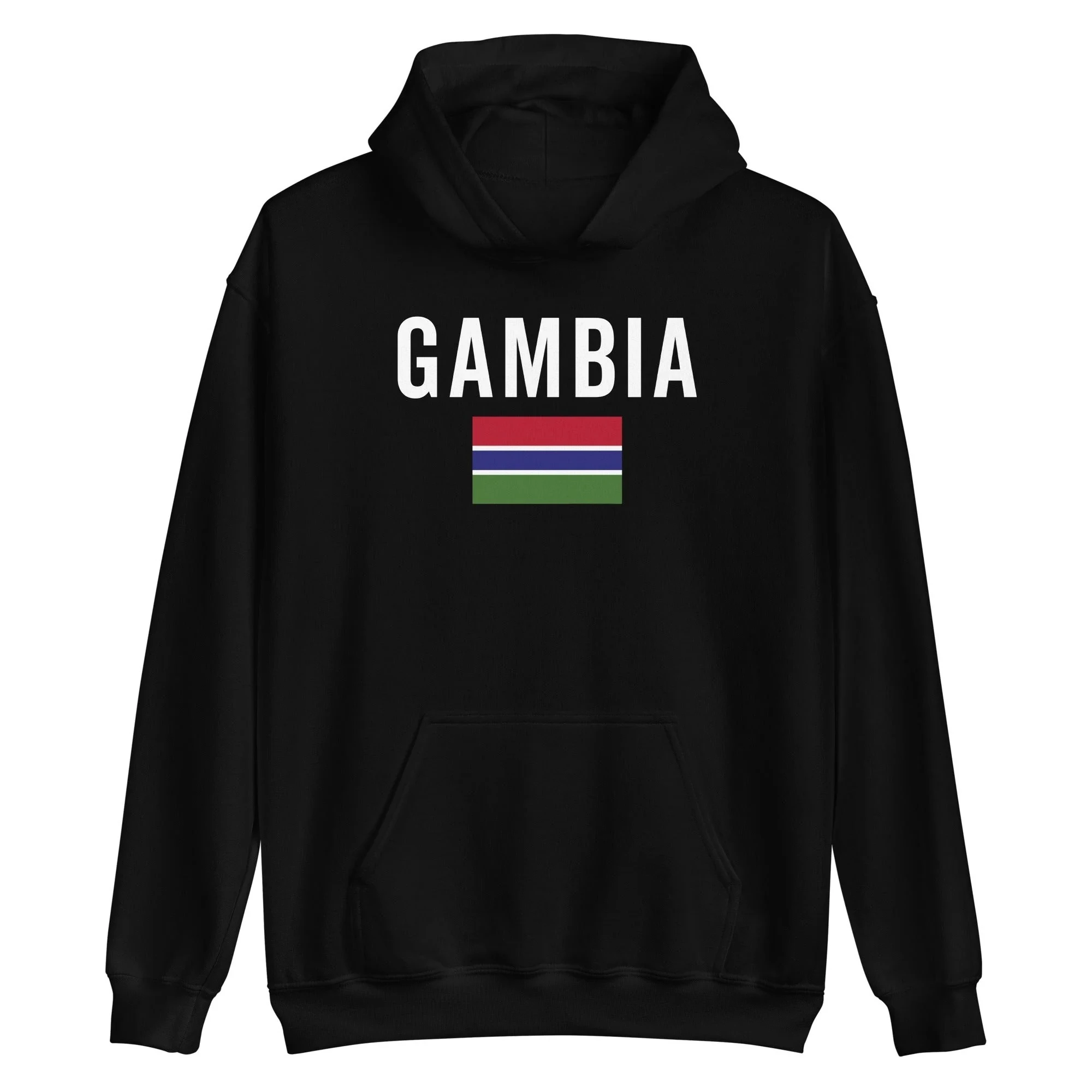 

Gambia Flag Hoodie Men's and Women's Long Sleeve Sweatshirt Y2k Tops Autumn Pullover Men Clothing Vintage Sportswear Streetwear