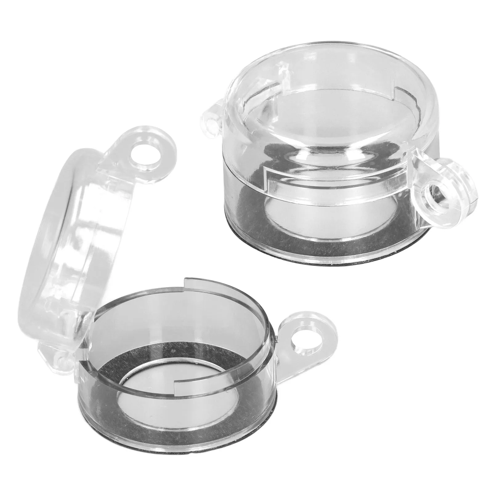 30mm Push Button Switch Protector Emergency Stop Switch Transparent Dustproof Cover BS‑02