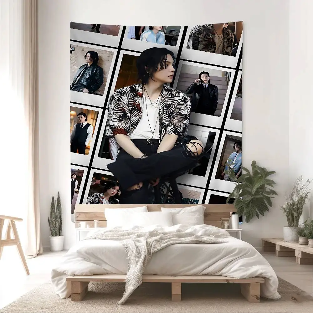 Singer A-AgustS D S-SUGAS Printed Large Wall Tapestry Art Science Fiction Room Home Decor Decor Blanket