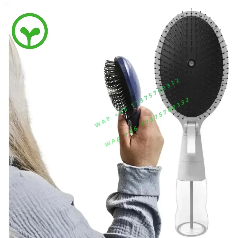【2026】Customized Comb With Water Bottle By Spraying Water For Hair Care