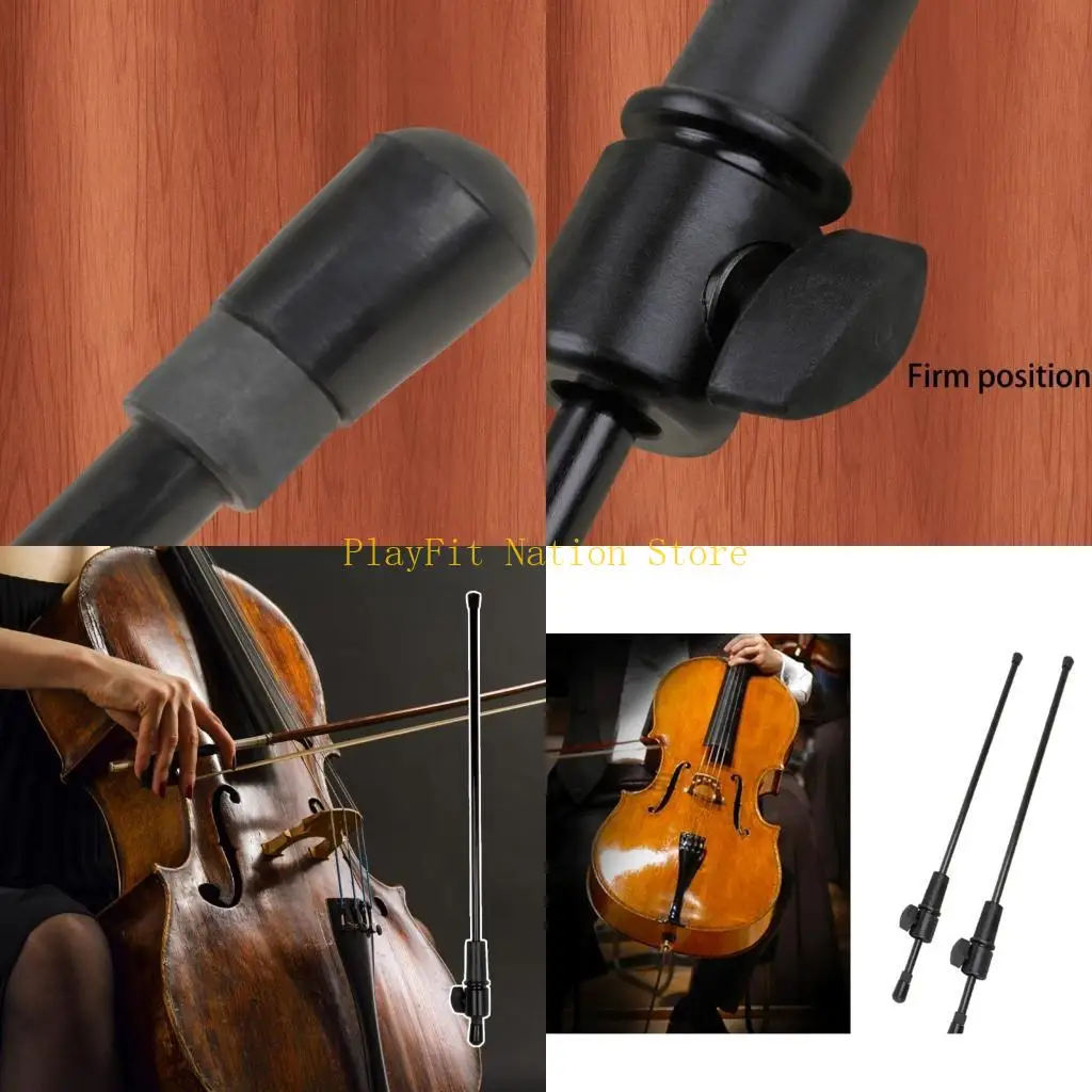 

242F Carbon Fiber Cello End Pin Non-slip Endpin Stopper Cello Replacement Accessories
