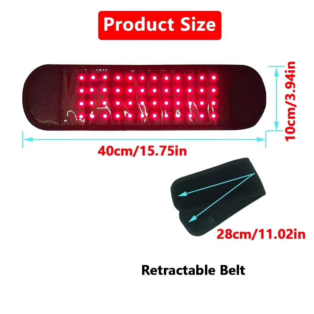 Near Infrared Flexible Red Light Therapy Horse Belt Shoe for Pain Relief 660nm 850nm Pain Relief Pain Reduce Veterinary Use