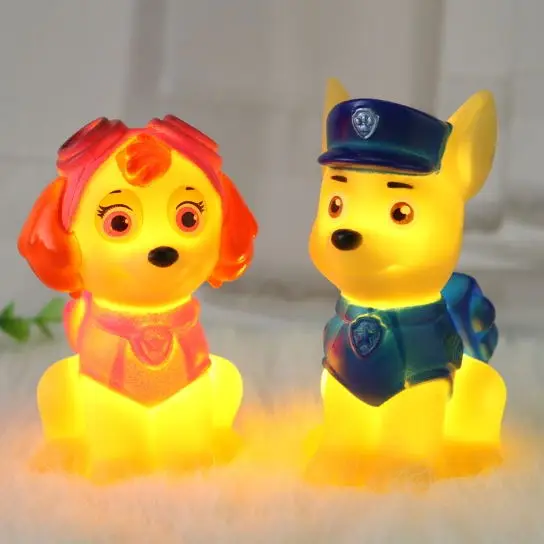 

Paw Patrol Lamp Led Night Light Skye Lamp Cute Anime Soft Light Bedroom Bedside LED Light Room Decoration Toys for Gift