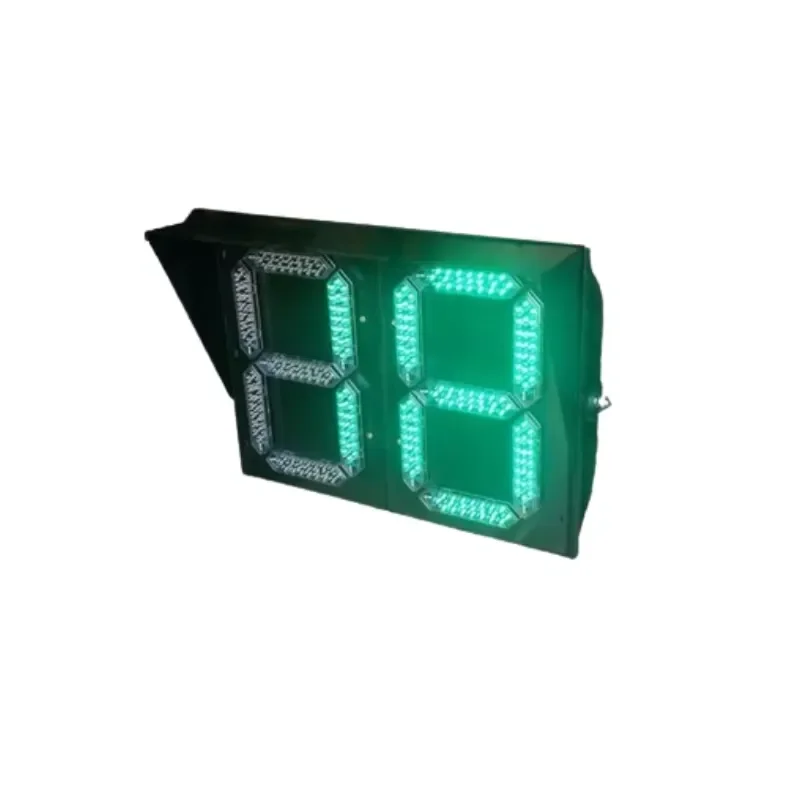 Rechargeable Large Digital Countdown Timer Traffic Warning Light for Vehicle Red Yellow Green