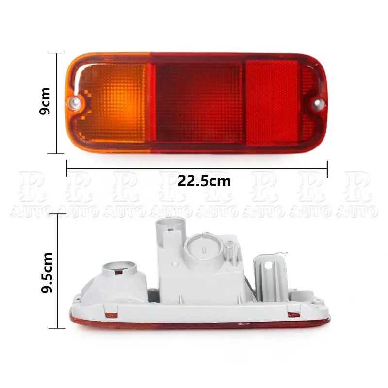 Rear Brake Lamp Assembly Reversing Light Stop Lamp Reflector Light Fog Light Without Bulb Bumper Brake Light For Suzuki Jimny