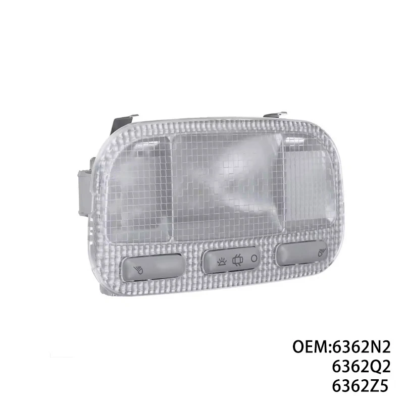 6362N2 For Peugeot308 408 3008 301 307 Citroen C3-XR C5/Triumph Car Front Reading Light Dome Light Interior Lamp 6362Q2 6362Z5