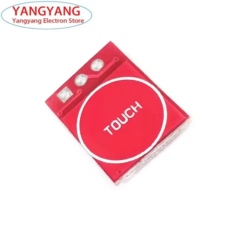 5-10PCS New TTP223 Touch Button Module Self-Locking/No-Locking Board Capacitor Type Single Channel Self Locking Switch Sensor