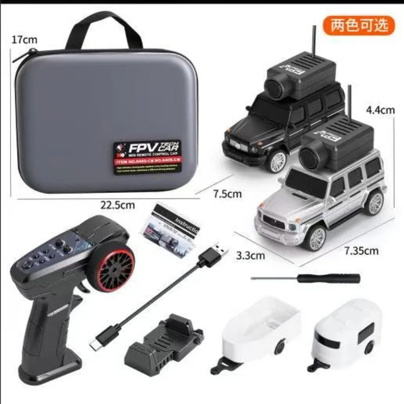 Weili Toys nouveau produit Mini voiture télécommandée FPV 1:64 caméra télécommandée voiture App Version 2.4g spiromètre intégré