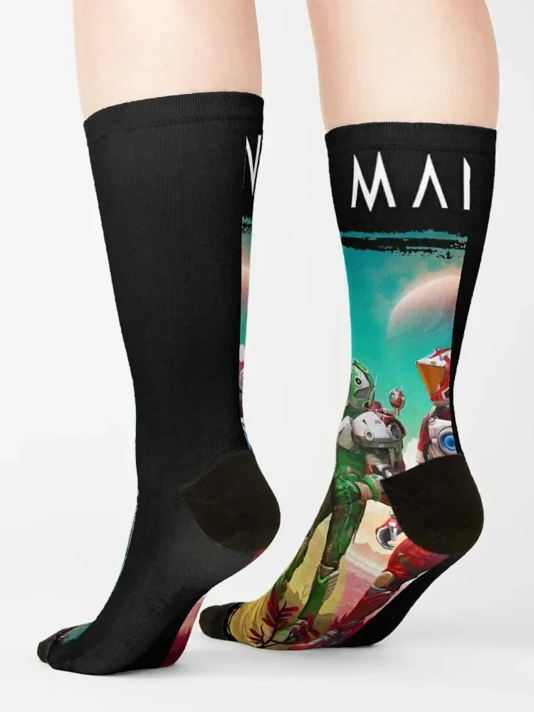 No Man&x27;s Sky Classic T-Shirt.png Socks sports and leisure funny gifts christmas gifts cartoon Socks For Women Men's