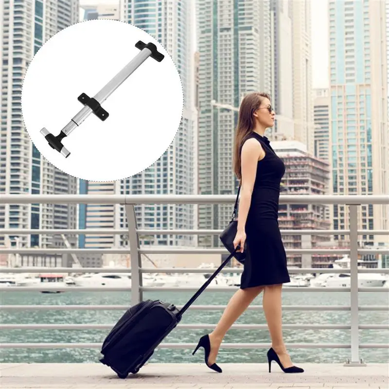 1Pc Suitcase Telescopic Handle Suitcase Pull Rod Trolley Luggage Accessory