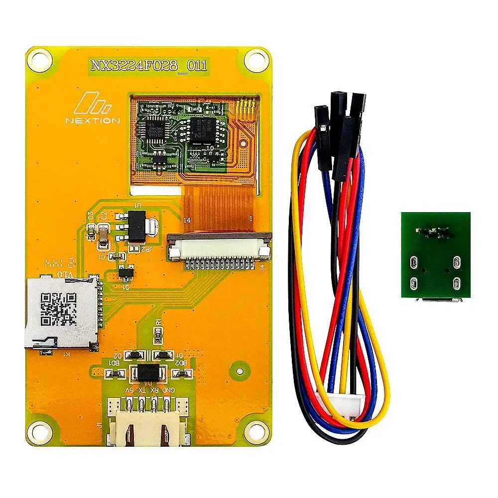 Imagem -05 - Nextion-discovery Series Hmi Resistive Touch Display Module Simulador Gratuito Suporte a Depuração Operador de Atribuição Nx3224f028 28