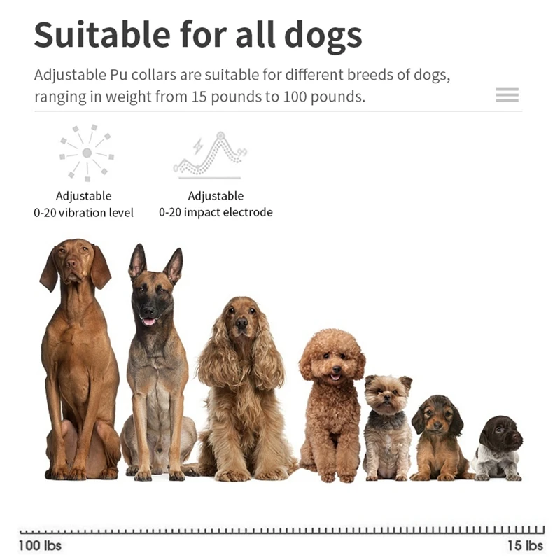 

Dog Training Collar Dog Training Collar Automatic Bark Stop Device Pet Dog Ultrasonic Anti