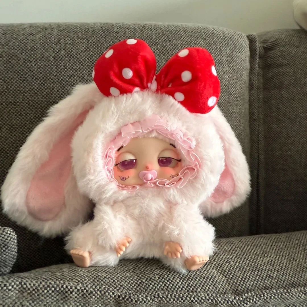 طفل ثلاثة نعسان رئيس حسن الحظ الهبة صندوق أعمى اللعب الفينيل الوجه أفخم زخرفة دمية حقيبة قلادة صندوق غامض مفاجأة الهدايا