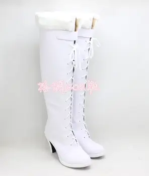 動漫妮可羅賓角色扮演鞋靴白色訂製萬聖節派對配件 8 最佳銷售 朱莉街頭霸王cosplay - №4