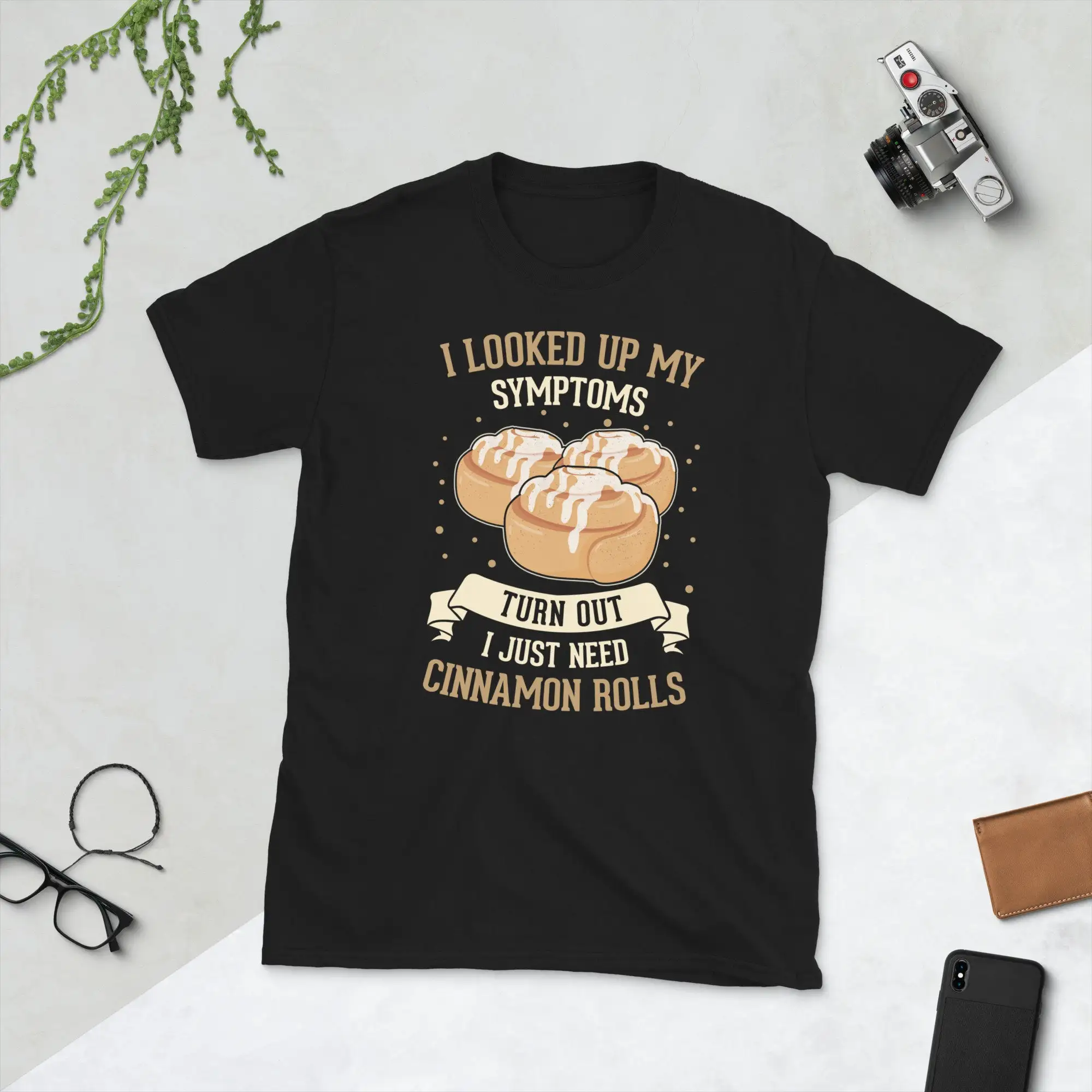 Cinnamon Roll Symptoms Buns T Shirt Rolls Lover