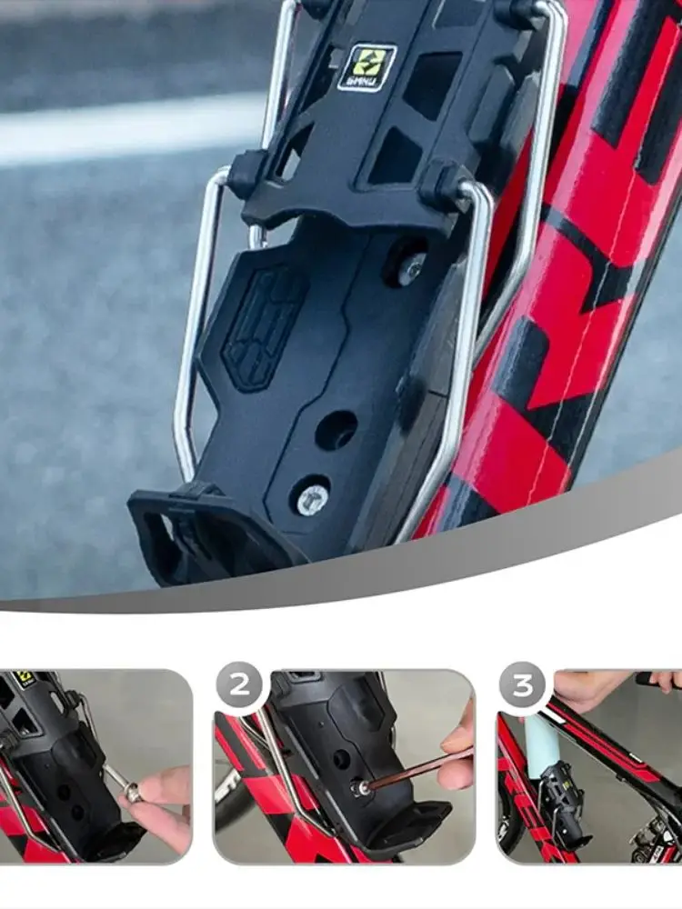 AliExpress 1 Set 360° Adjustable Handlebar Cup Cage Universal Bike Motorcycle Water Bottle Holder For MTB Road Cycling ADV Motorbike