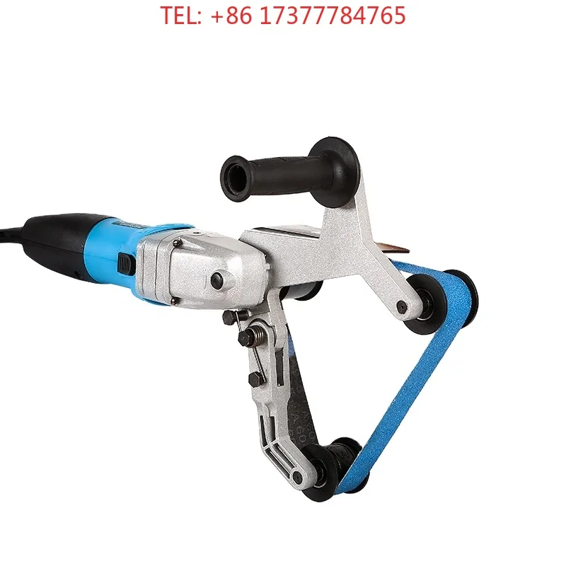 Handheld 800 W Stainless Steel Pipe Polisher Variable Speed Belt Sander Top-level Research Por Polishing Tool