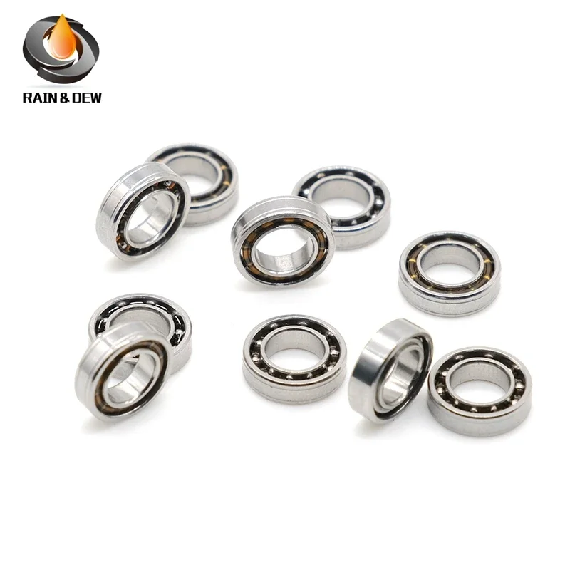 10Pcs  Stainless Steel Ball Bearing SMR95 5x9x2.5 mm Open Bearing Custom Size MR95 SMR95